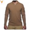 Tee-shirt manches longues homme Boss Rugby coyote - Velocity Systems