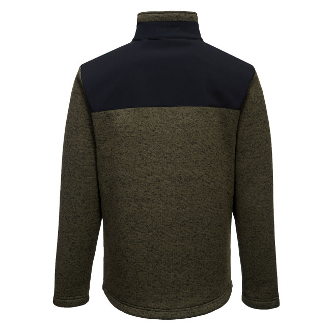 KX3 Performance Fleece-Arbeitsjacke olivgrün - Portwest