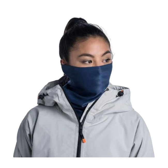 ThermoNet Solid Nackenwärmer Blau - Buff