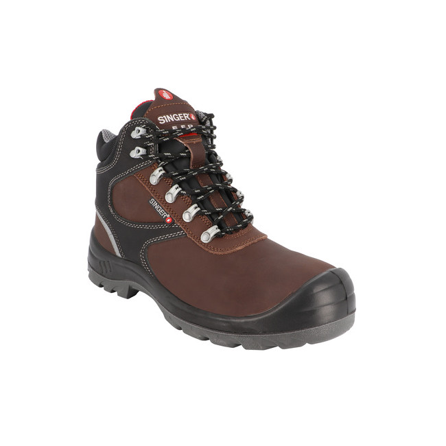 Chaussures de sécurité Astro S3 Marron/Noir - Singer Safety