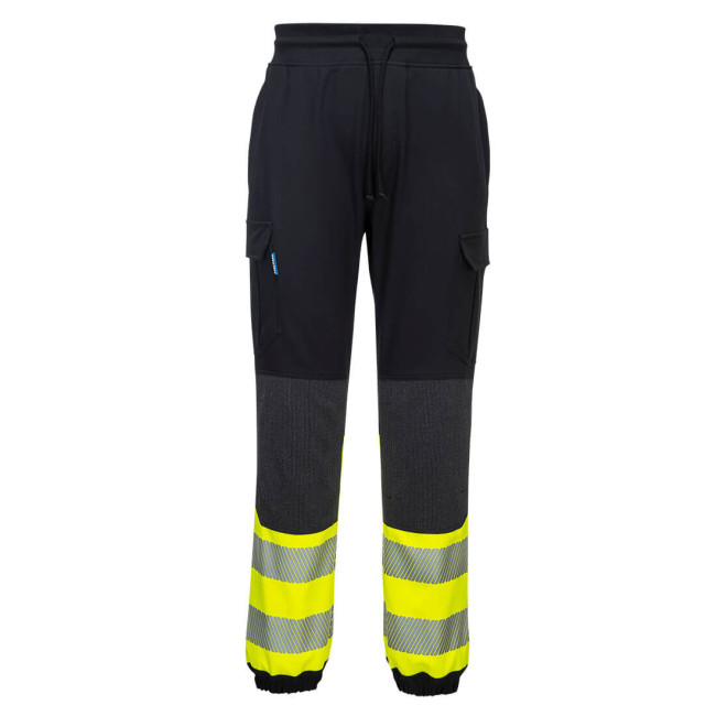 Pantalon Flexi Haute visibilité KX3 Noir/Jaune - Portwest