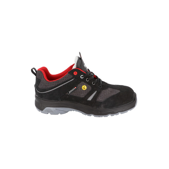 Baskets de sécurité S1P ESD gris et noir - Singer Safety
