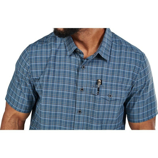 Aiden Karohemd blau - 5.11 Tactical