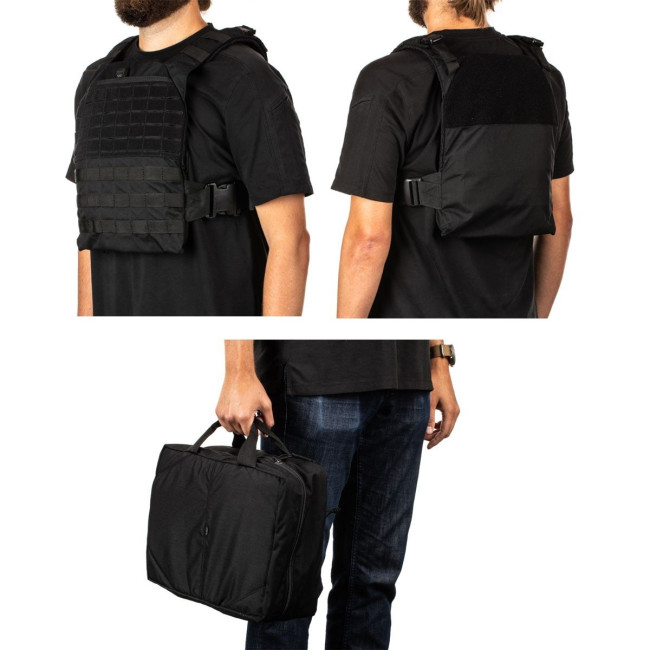 Porte-plaques ABR convertible Noir - 5.11 Tactical