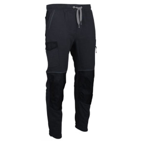 Broek / Joggingbroek werk fleece Grijs/Zwart - TECHNO - LMA