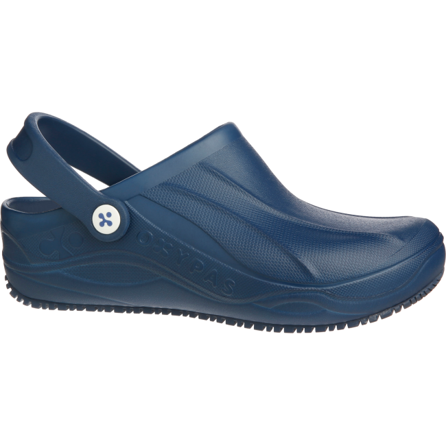 Saboty robocze Smooth OB ESD SRC granatowe - Safety Jogger Professional