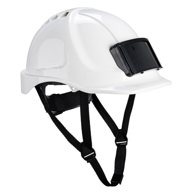 Helm endurance PB55 met badge-houder wit - Portwest