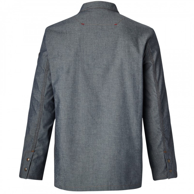 Lange mouwen jas Authentiek heren denim blauw - Molinel