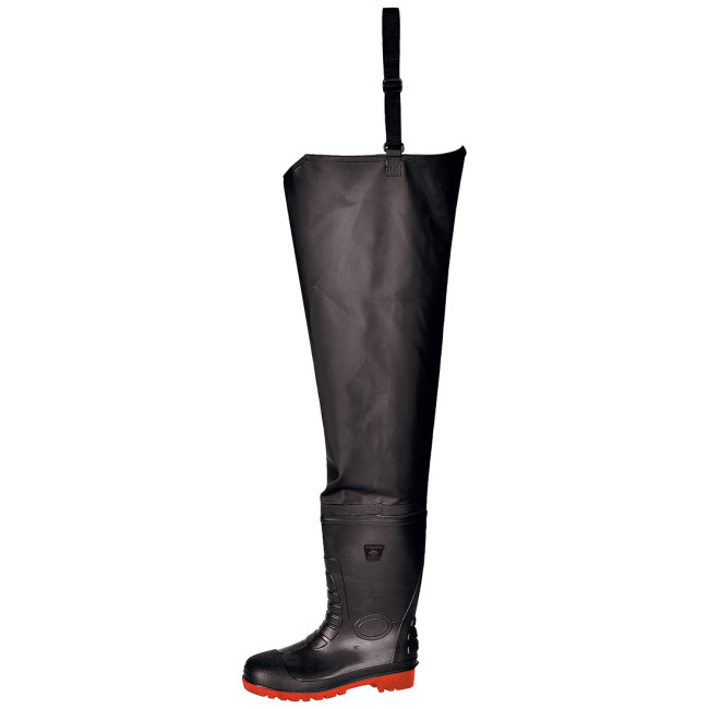 Sicherheits-Wathose Waders S5 schwarz - Portwest