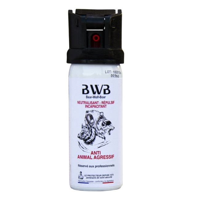 Aérosol BWB Pepper+ anti animal agressif 50 ml - LPSA