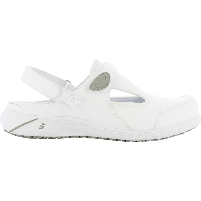 Arbeitsclogs Carly OB SRC ESD weiß - Safety Jogger Professional