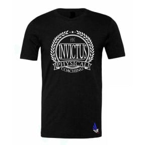 Tee-shirt Invictus Physical Coaching Noir - Tactical Fit