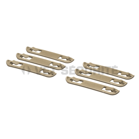 3 Inch Speed Clips 6pcs coyote - blackhawk