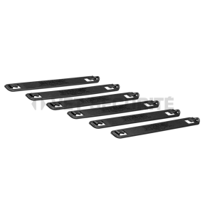 Snelheidsclips 7 inch 6stuks zwart - blackhawk