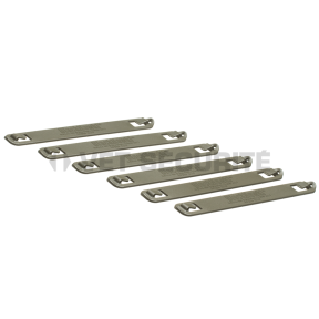 Clips de vitesse 7 pouces 6pcs vert - blackhawk