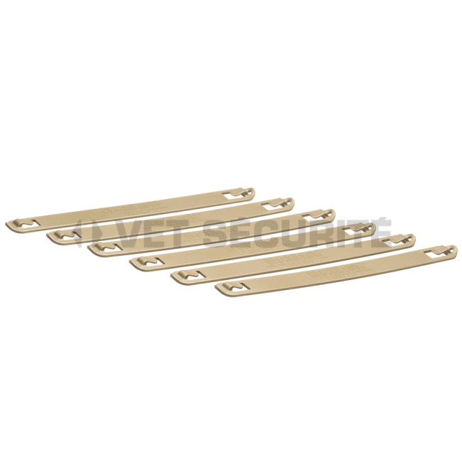 Clips de vitesse 9 pouces 6pcs coyote - blackhawk