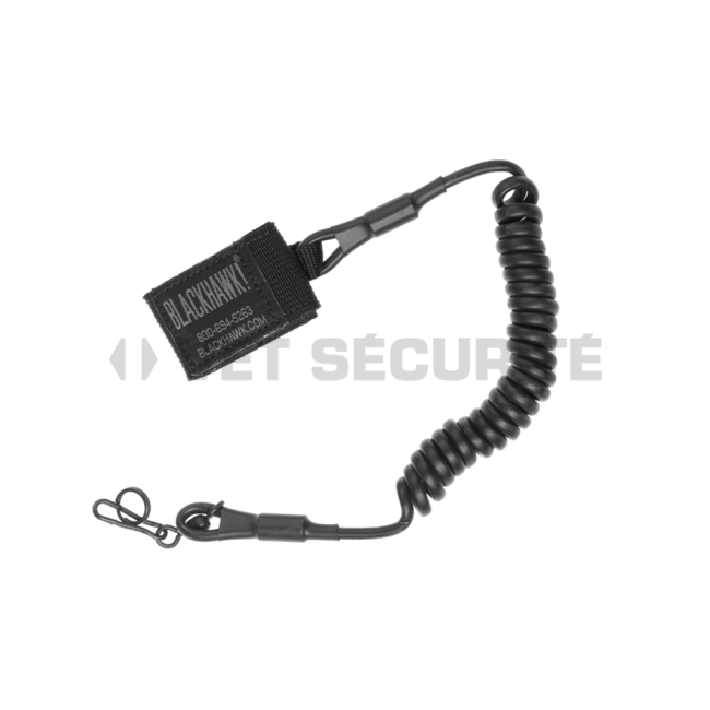 Longe de pistolet tactique avec émerillon noir - blackhawk