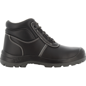Zwarte veiligheidsschoenen Eos S3 ESD SRC in leer halfhoog - SAFETY JOGGER INDUSTRIAL