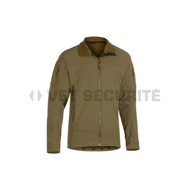 Softshell jas Audax coyote - Clawgear