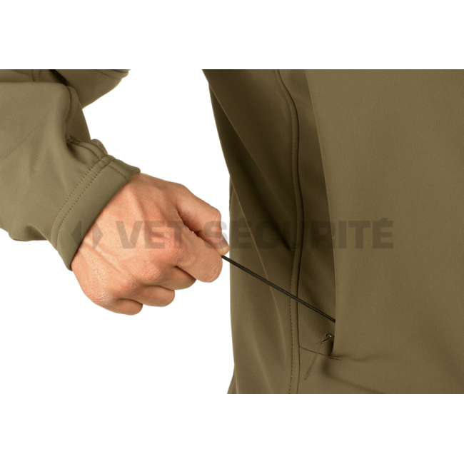 Softshell-Jacke Audax coyote - Clawgear