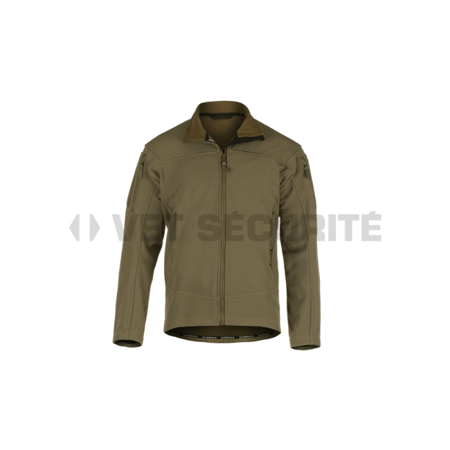 Kurtka softshell Audax oliwkowa - Clawgear