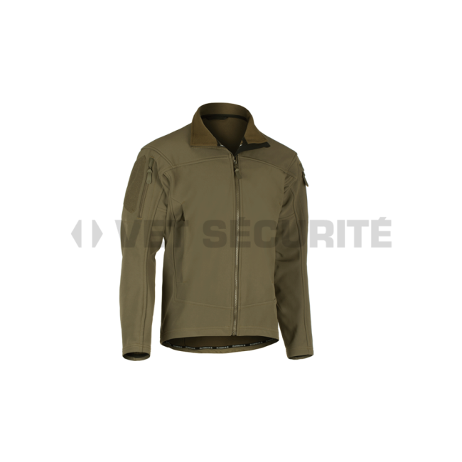 Softshell-Jacke Audax olivgrün - Clawgear