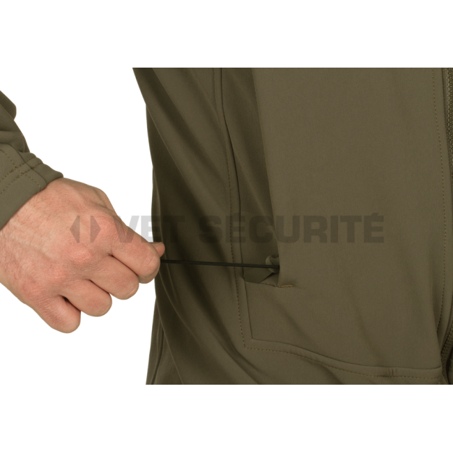 Audax softshell jas olijfgroen - Clawgear