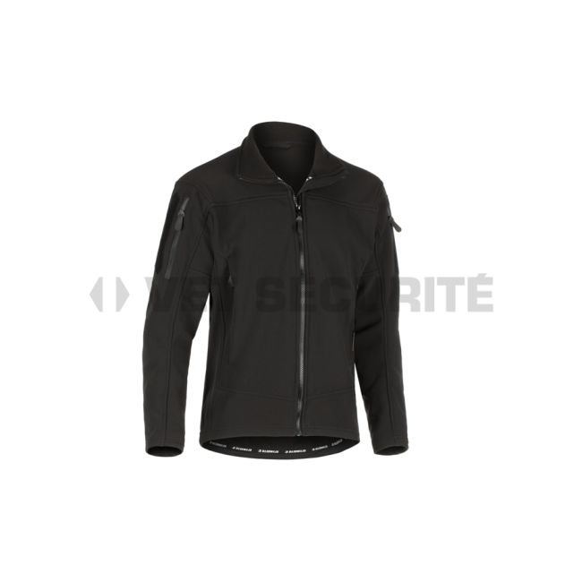 Kurtka softshell Audax czarna - Clawgear