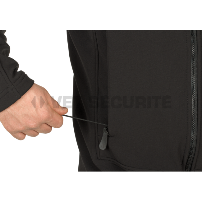 Kurtka softshell Audax czarna - Clawgear
