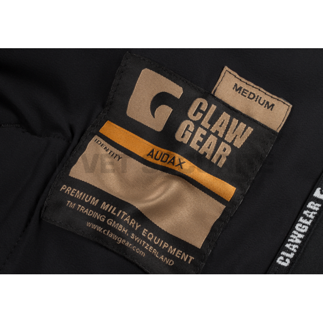 Kurtka softshell Audax czarna - Clawgear