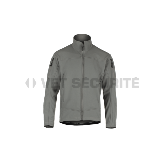 Audax softshell jas grijs - Clawgear