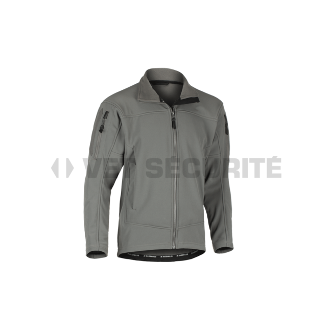 Audax Softshell-Jacke Grau - Clawgear