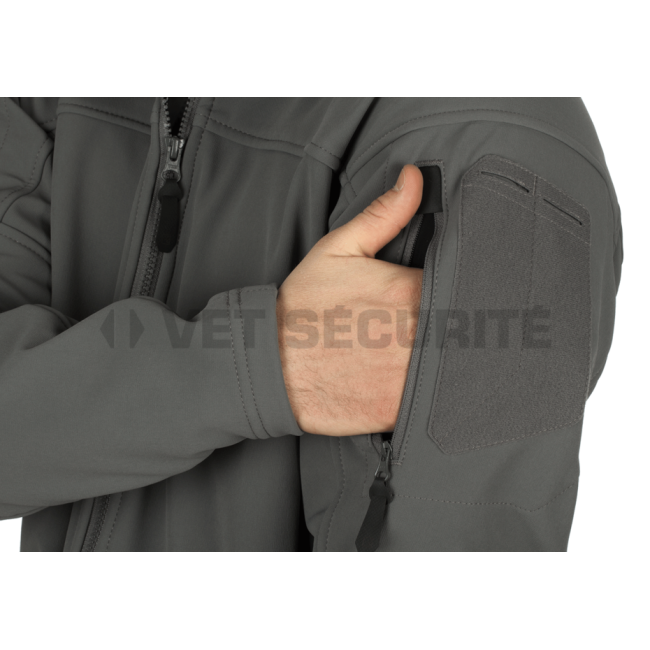 Kurtka softshell Audax szara - Clawgear