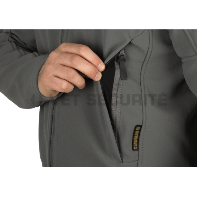 Veste softshell Audax gris - Clawgear