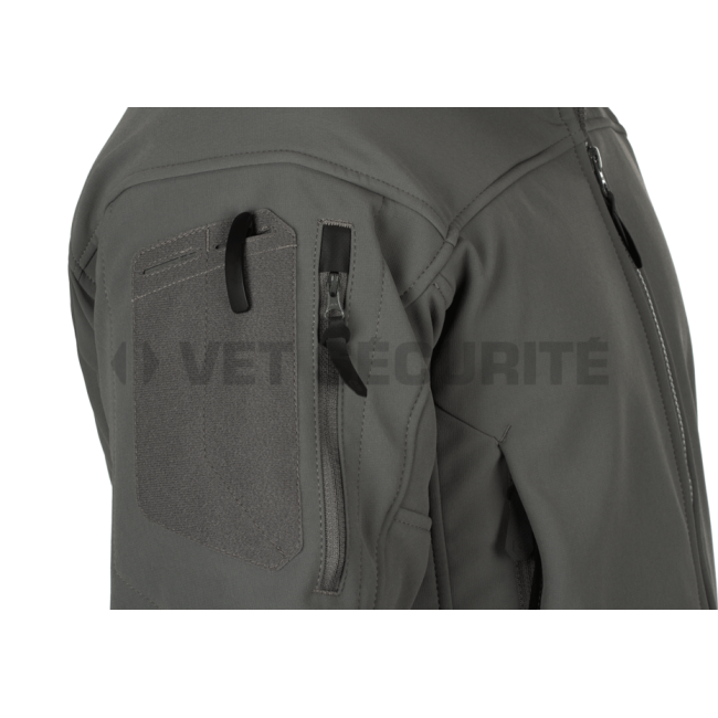 Audax Softshell-Jacke Grau - Clawgear