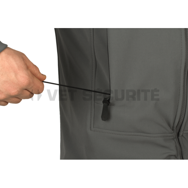 Kurtka softshell Audax szara - Clawgear