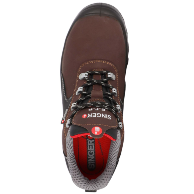 Lage veiligheidsschoenen in leer TRANO S3 SRC bruin - Singer Safety