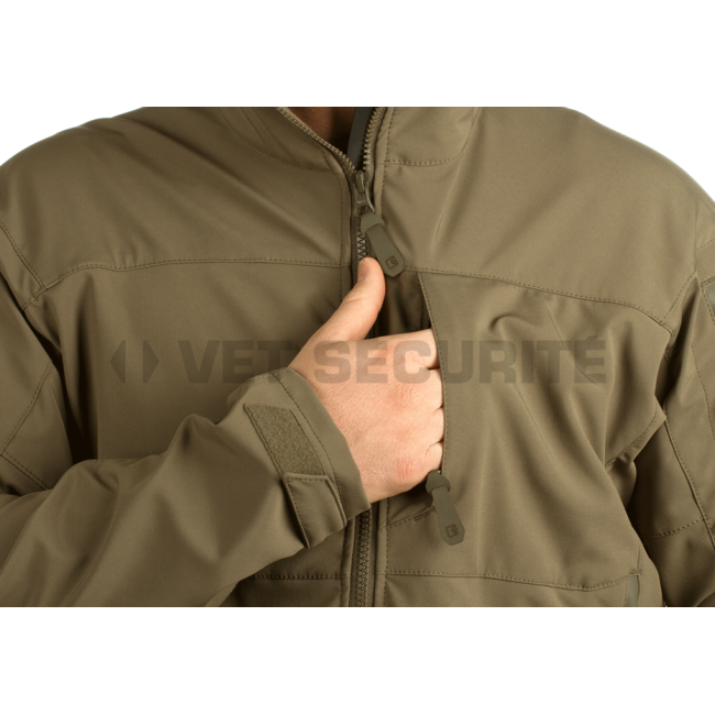 Softshell vest Rapax coyote - Clawgear