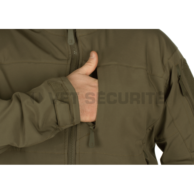 Softshell-Jacke Rapax graubraun - Clawgear