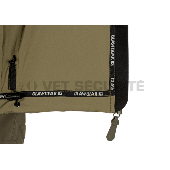 Veste softshell Rapax gris brun - Clawgear