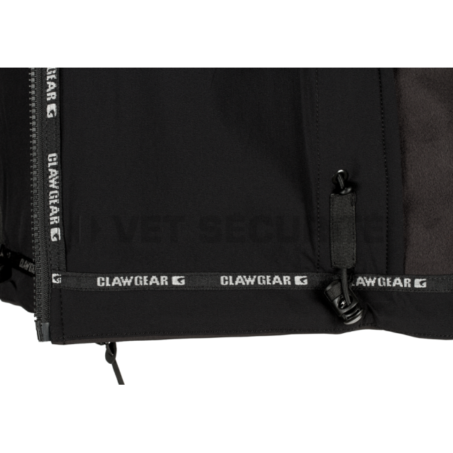 Rapax softshell vest zwart - Clawgear