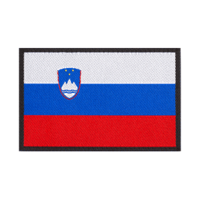 Gewebter Patch Slowenien Flagge - Clawgear