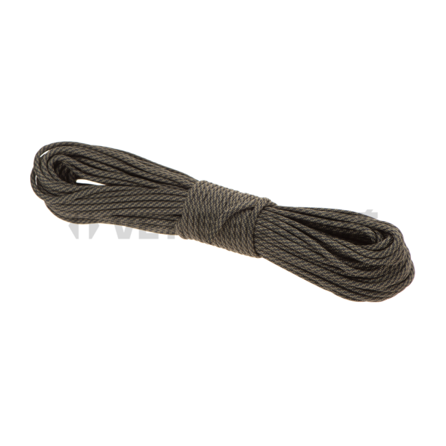 Paracord Typ III 550 20 m Schwarz Camo - Clawgear