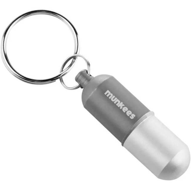 Capsule waterproof (L : 25 x 88 mm) Gris - Munkees