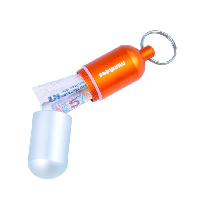 Waterdichte capsule (L : 25 x 88 mm) Oranje - Munkees