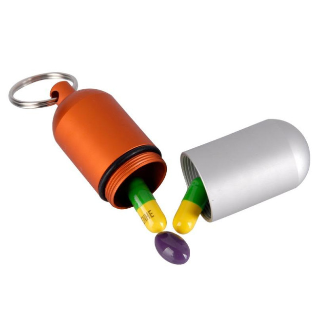 Capsule waterproof (L : 25 x 88 mm) Orange - Munkees
