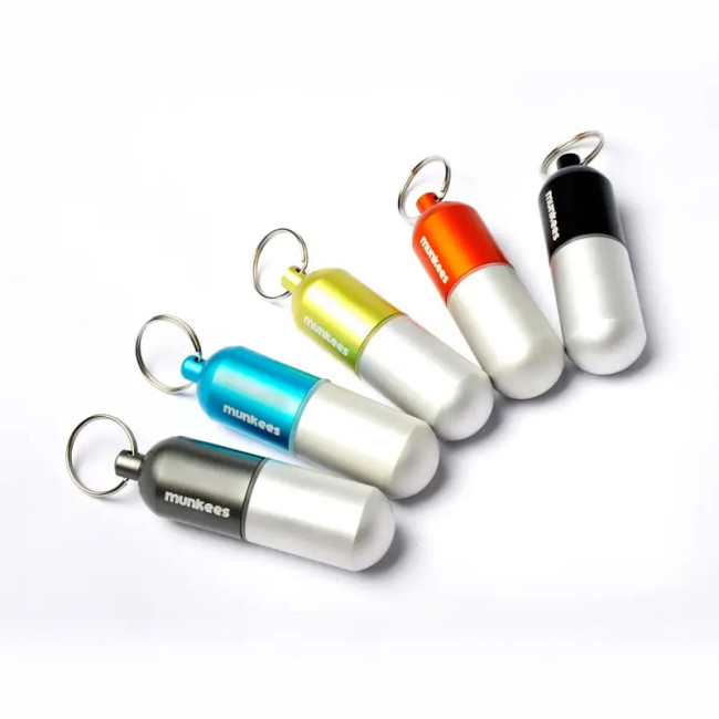 Wasserdichte Kapsel (L: 25 x 88 mm) Orange - Munkees