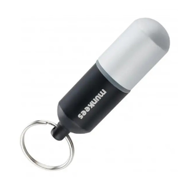 Capsule waterproof (L : 25 x 88 mm) Noir - Munkees