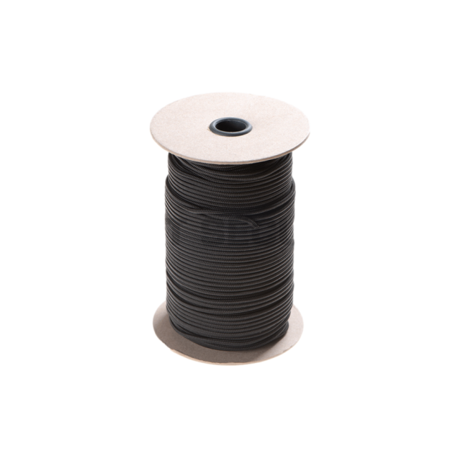 Paracord Typ II 425 100 m schwarz - Clawgear