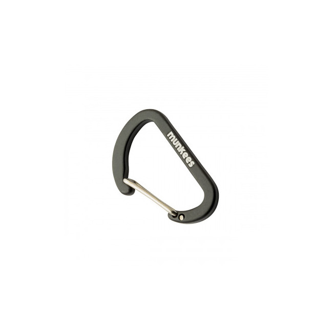 Mousqueton D'escalade Noir Type D - Crochet Robuste Pour Suspension Ou Clip - Neuf